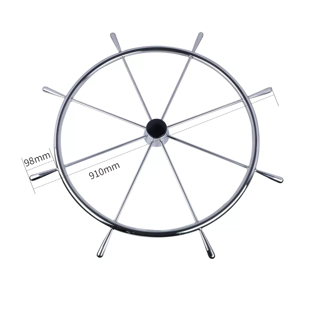 8 Yn Spokes Boat Steering Wheel